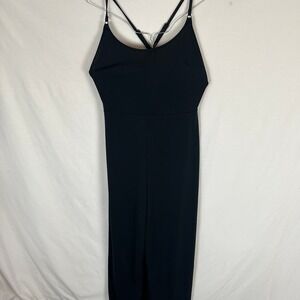 Victoria Secret Black wide leg Jumpsuit size medium